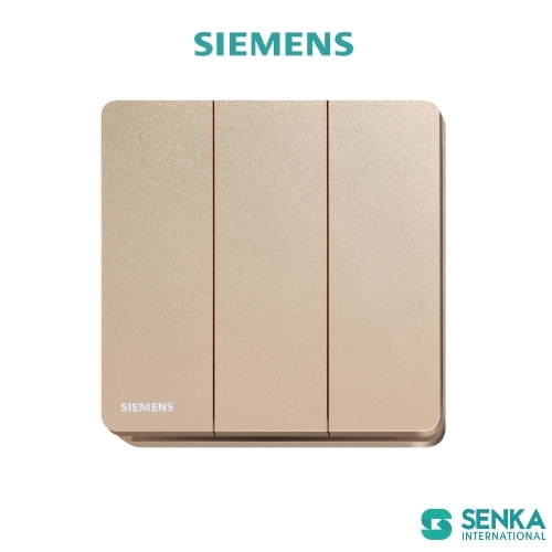 Công tắc ba 1 chiều có đèn LED Arina Siemens