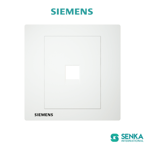Mặt che ổ mạng đơn RJ45 Relfa Siemens