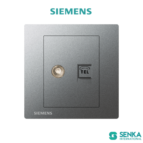 Ổ cắm tv & điện thoại Relfa Siemens