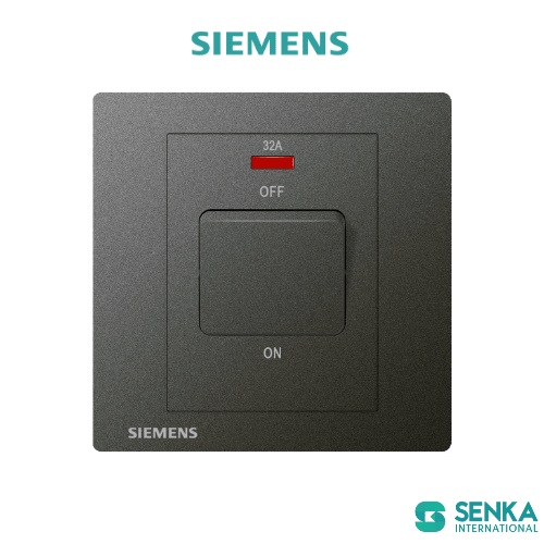 Công tắc bình nóng lạnh 32A có hiện thị neon Relfa Siemens