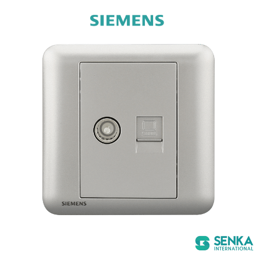 Ổ cắm TV+ mạng Seata Siemens
