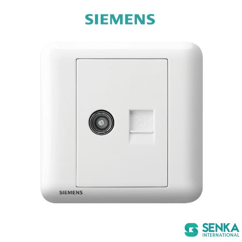 Ổ cắm TV+ điện thoại Seata Siemens