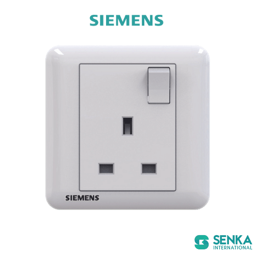 Ổ cắm chuẩn BS + công tắc Seata Siemens