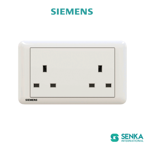 Ổ cắm đôi chuẩn BS Seata Siemens