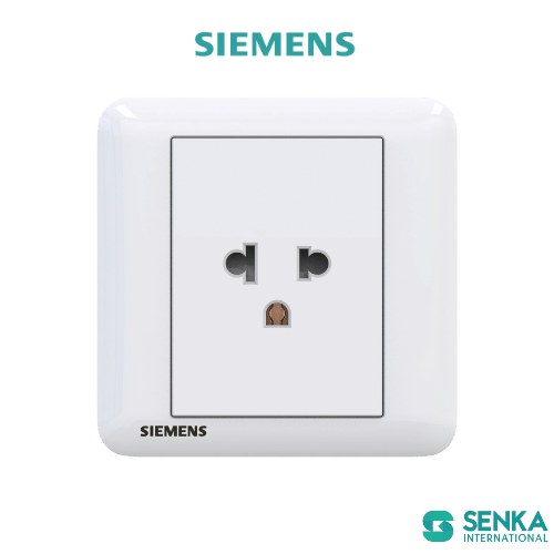 Ổ cắm đơn Universal 3 chấu 16A Seata Siemens