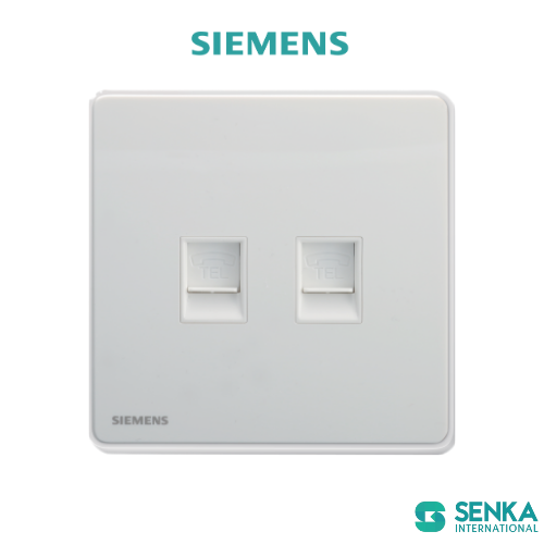 Ổ cắm điện thoại đôi RJ11 Arina Siemens