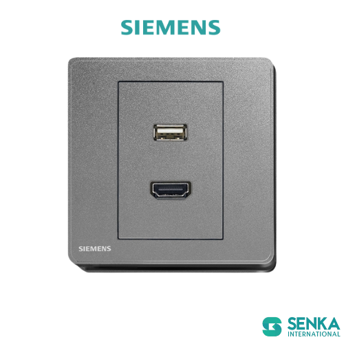 Ổ căm HDMI+USB Arina Siemens