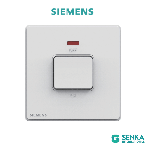 Công tắc bình nóng lạnh 32A có hiện thị neon Arina Siemens