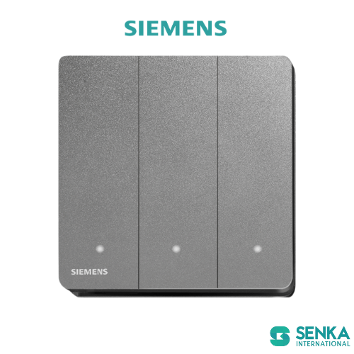 Công tắc ba 1 chiều có đèn LED Arina Siemens