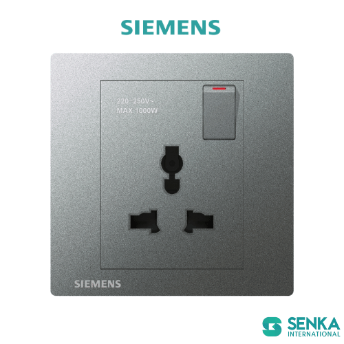 Ổ cắm đa năng có công tắc Relfa Siemens
