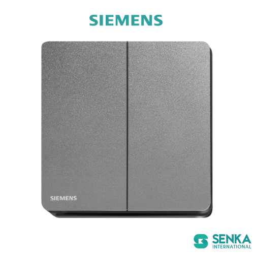 Công tắc đôi 1 chiều 16AX Arina Siemens