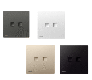 Ổ cắm mạng Cat6 & điện thoại RJ11