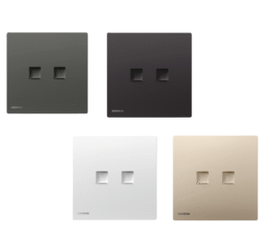 Ổ cắm điện thoại đôi