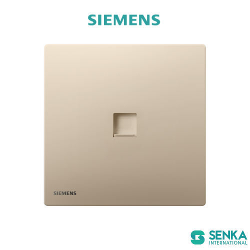 Ổ cắm mạng đôi RJ45 + Cat6 Peleus Siemens