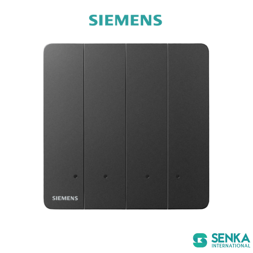 Công tắc bốn 1 chiều có LED 16A Incendo Siemens