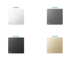 Công tắc đôi 1 chiều có LED 16A Incendo Siemens