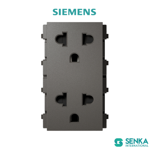 Ổ cắm đôi 3 chấu 16A - 3M Relfa 120 Siemens