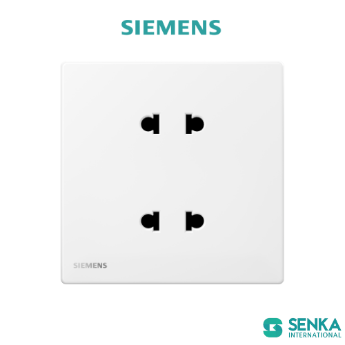 Ổ cắm đôi 2 chấu 10A Peleus Siemens