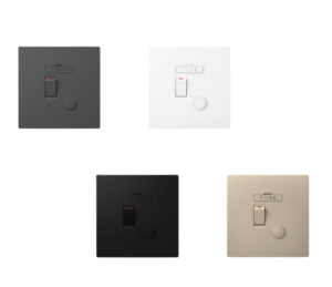 Bộ ngắt mạch có cầu chì 13A + công tắc đôi + đèn báo